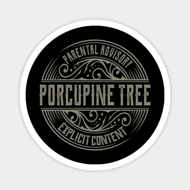 Porcupine Tree Vintage Ornament Magnet by irbey